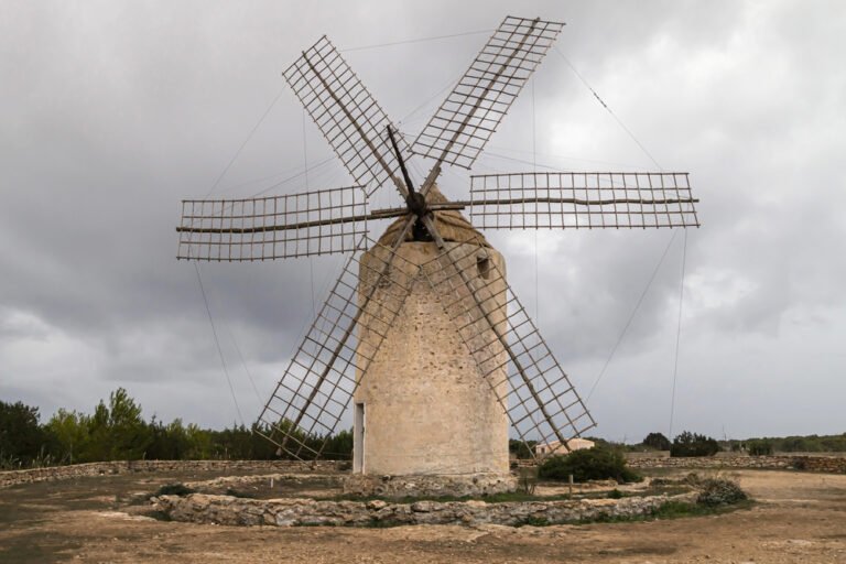 mulino a vento formentera spagna